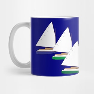 Cape Cod Catboats Racing Mug